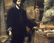 路易丝 布莱斯劳 : The Sculptor Jean Carries in his Atelier